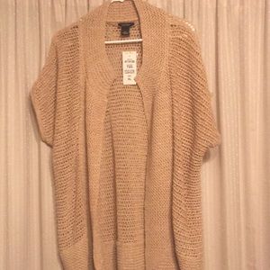 Peck and peck brand short sleeve cardigan.
